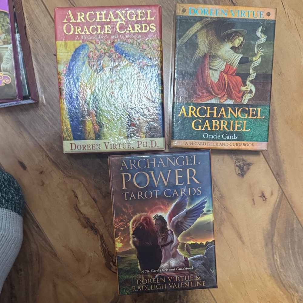 DOREEN VIRTUE BUNDLE 3 Archangel Oracle and Tarot Card Set